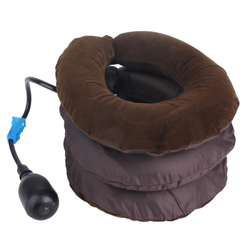 Oreiller gonflable de traction cervicale