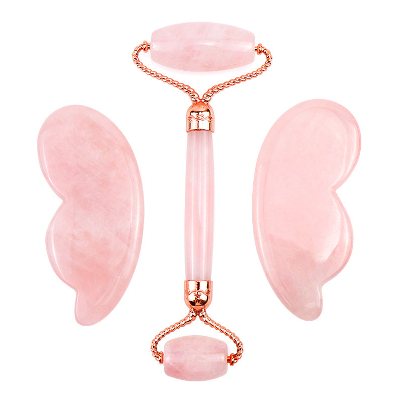 Rouleau de cristal papillon de jade