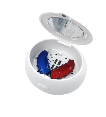 Étui de séchage UV pour prothèse auditive, Déshumidificateur pour casque d'écoute, Boîte de séchage UV électrique USB