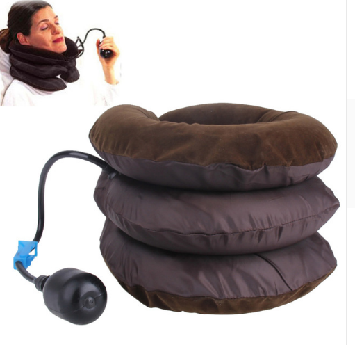 Oreiller gonflable de traction cervicale