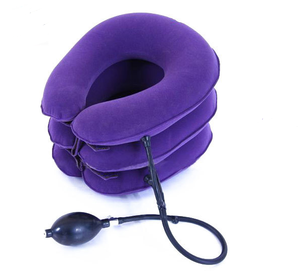 Oreiller gonflable de traction cervicale
