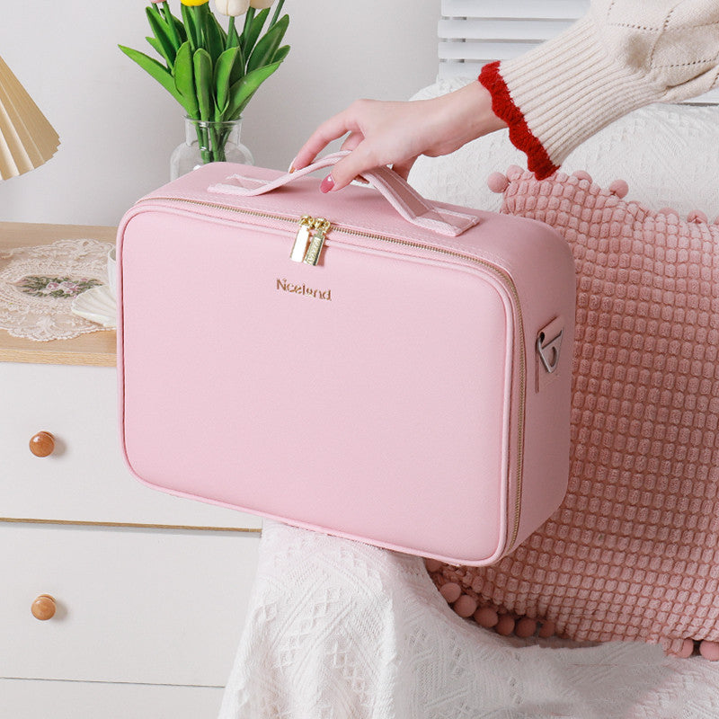 Trousse de toilette femme led, Trousse de maquillage, Kit voyage femme