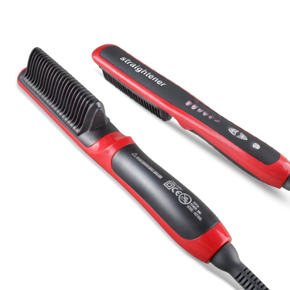 Peigne à lisser électrique pour cheveux