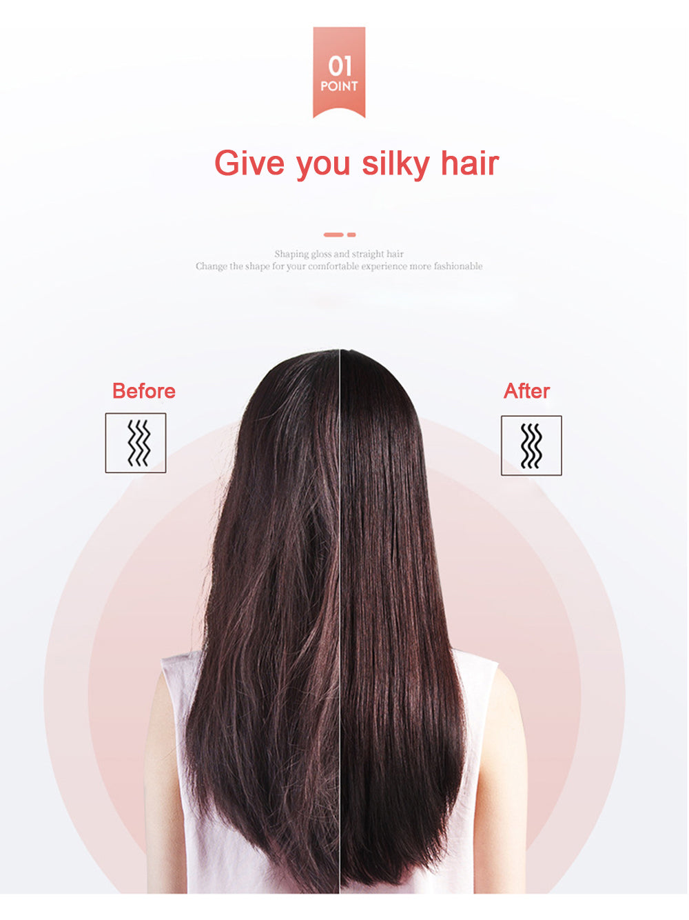 Fer à lisser pour cheveux