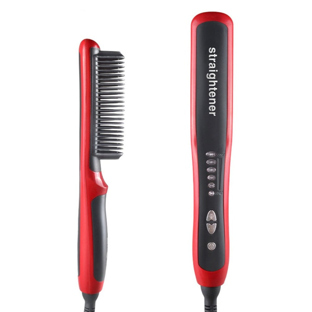 Peigne à lisser électrique pour cheveux