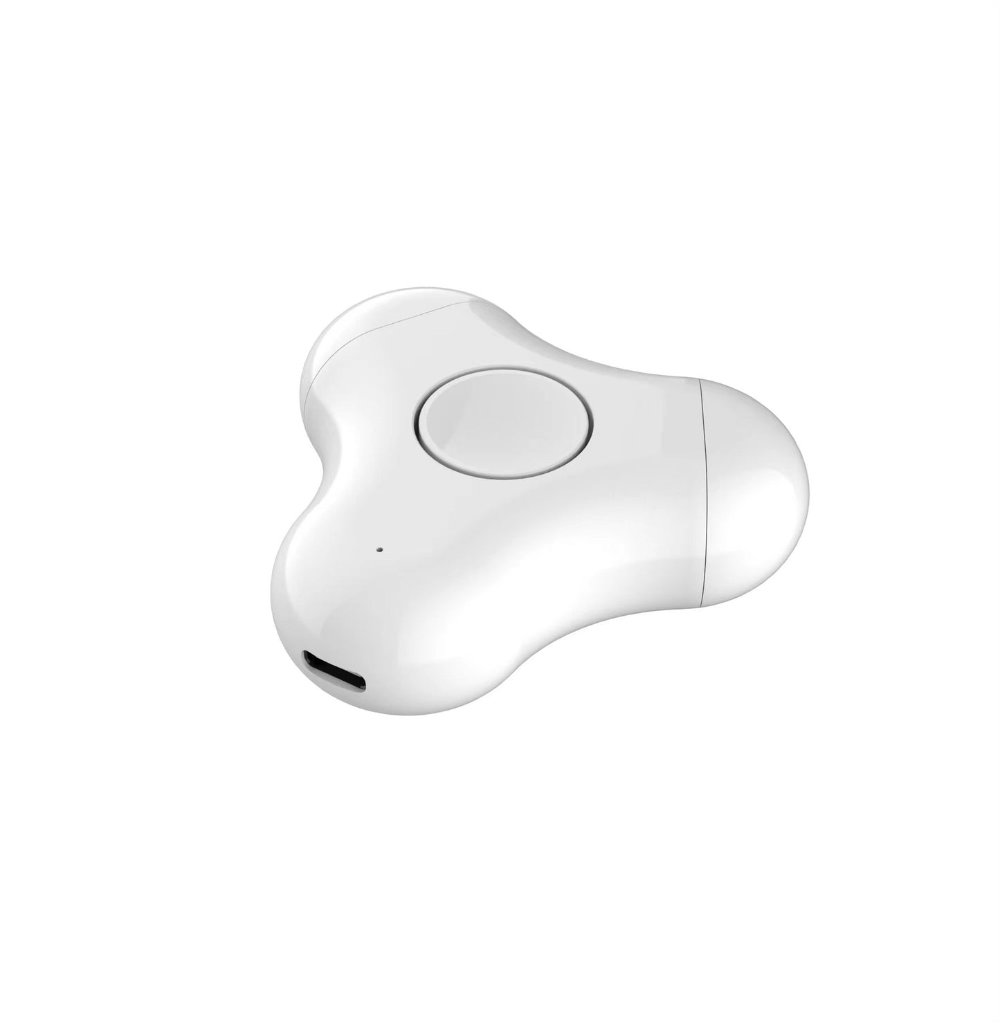 Oreillette Bluetooth gyroscopique, Ecouteur Bluetooth 2 en 1