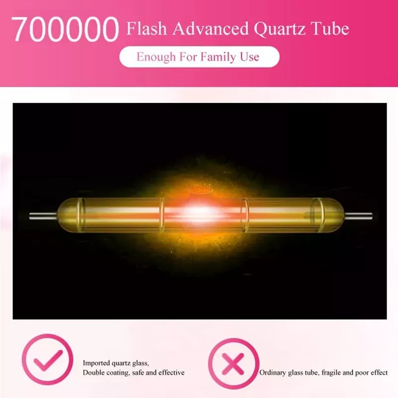 Nouvel Épilateur laser flash permanent IPL 2023